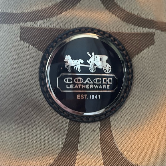 Coach Signature Leatherware Tote (rare) - Picture 2 of 7